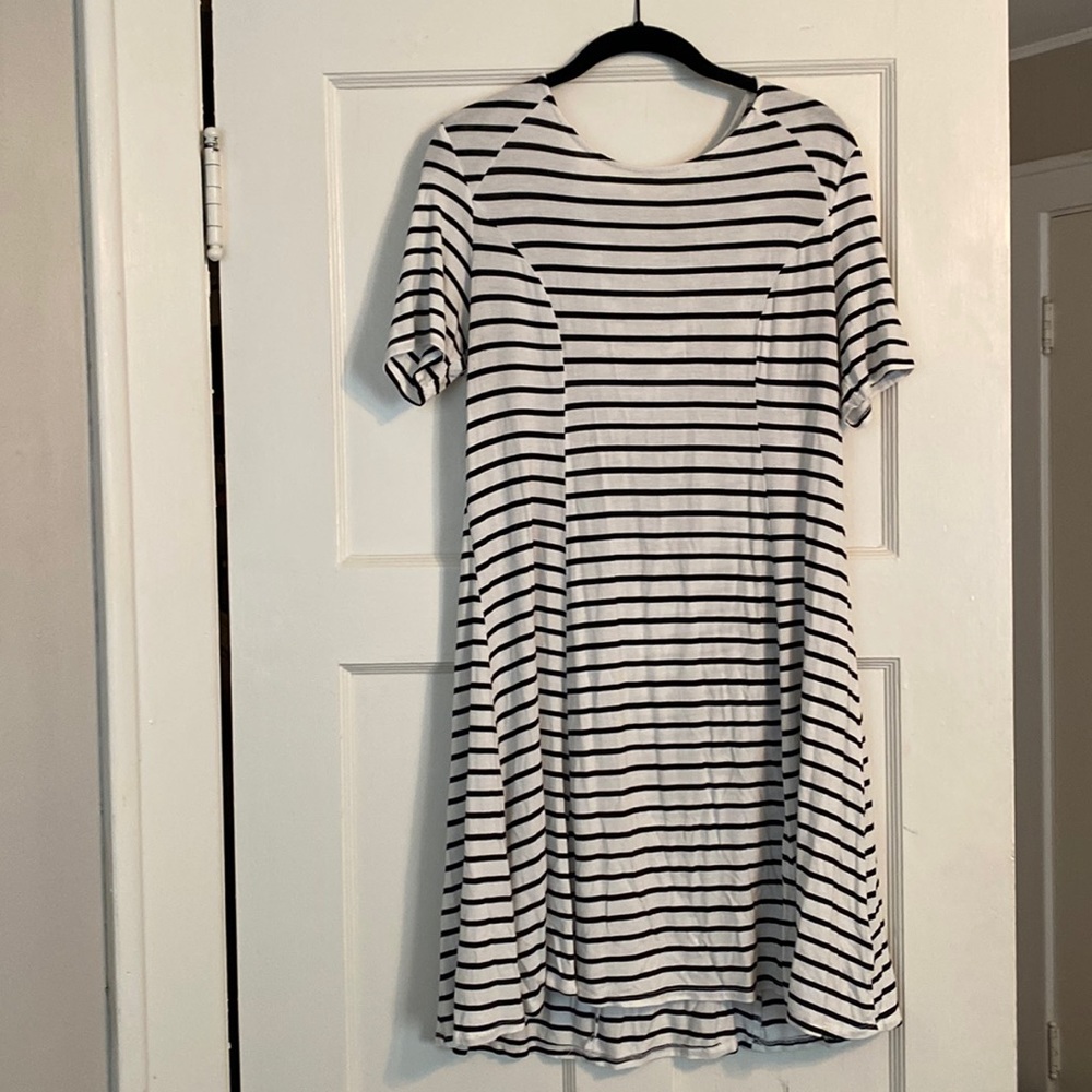 Stripe Dress Sz L